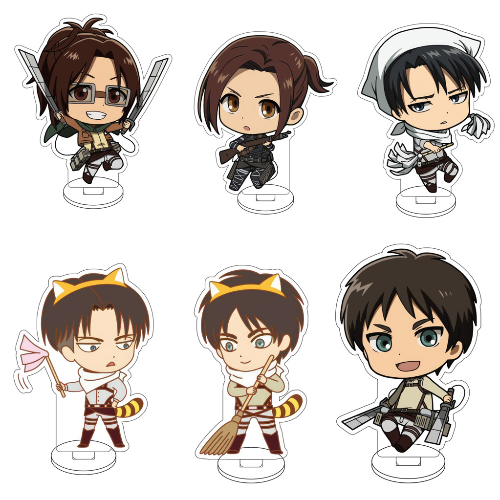 10CM Anime Attack on Titan Ere - Anime Merchandise Collection ulasan dan harga